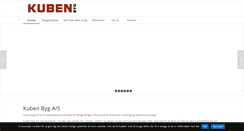 Desktop Screenshot of kubenbyg.dk